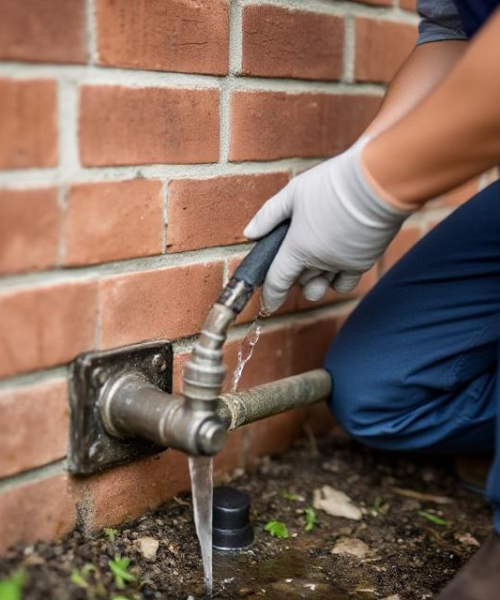Outdoor Water Leak Repair3
